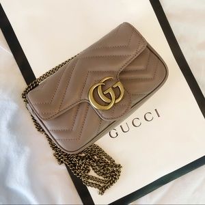 ‼️SOLD‼️ Gucci GG Super Mini Bag